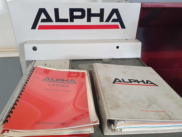 Harrison - 1996 - alpha 400 - teach-in draaibank - afbeelding 8 van  11