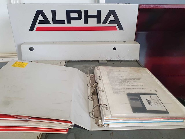 Harrison - 1996 - alpha 400 - teach-in draaibank - afbeelding 9 van  11