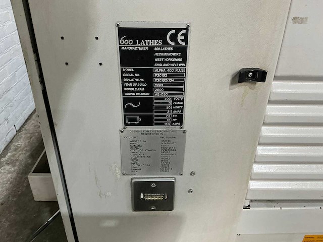 Harrison - alpha 400 plus - horizontal lathe - 1998 - afbeelding 7 van  18