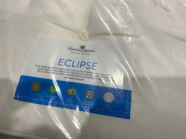 Harrison spinks eclipse handgemaakt pocketveer matras b90 x h200 cm - afbeelding 2 van  8