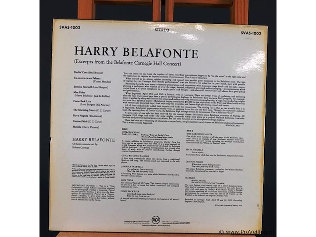 Harry belafonte - afbeelding 2 van  5