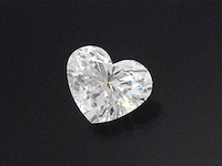 Hart vorm briljant van 1.00 carat (gecertificeerd) - afbeelding 1 van  4