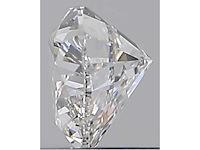 Hart vorm geslepen diamant 0.50 carat gia gecertificeerd - afbeelding 3 van  4