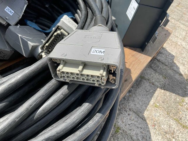 Harting 16-polig multi kabel (5x) - afbeelding 2 van  2