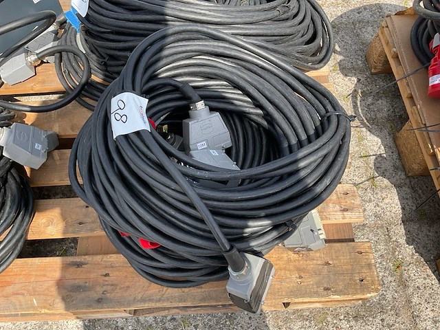 Harting 16-polig multi kabel (8x) - afbeelding 1 van  2