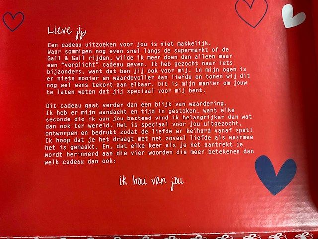 Hartjes ondergoed cadeauset (75x) - afbeelding 4 van  6