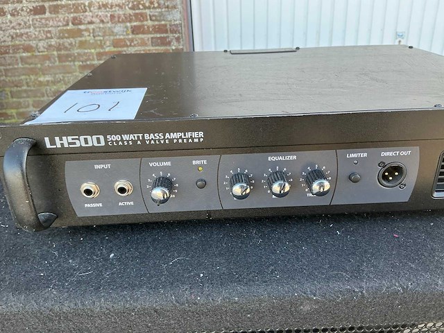 Hartke lh500 bassversterker - afbeelding 2 van  7