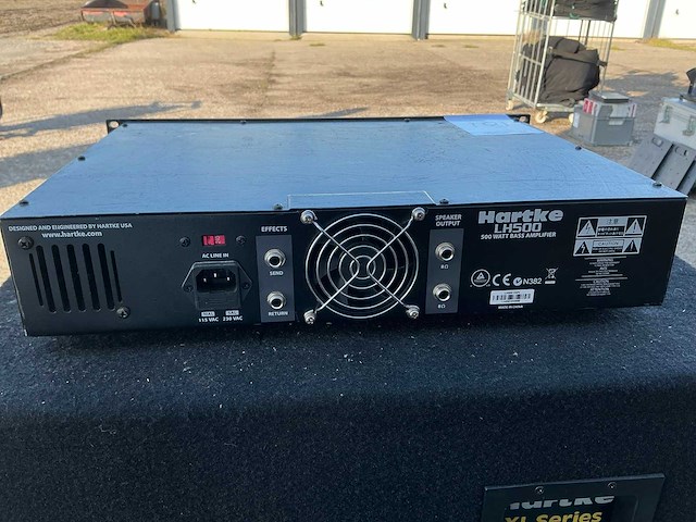 Hartke lh500 bassversterker - afbeelding 3 van  7