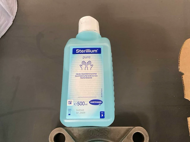 Hartmann sterillium pure flacon á 500ml handen-desinfectiemiddel (30x) - afbeelding 2 van  2