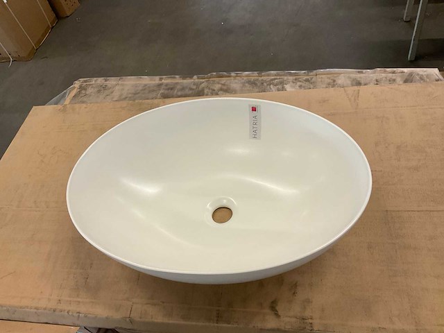 Hartria opzetwaskom ovaal 55x40 cm - afbeelding 2 van  3
