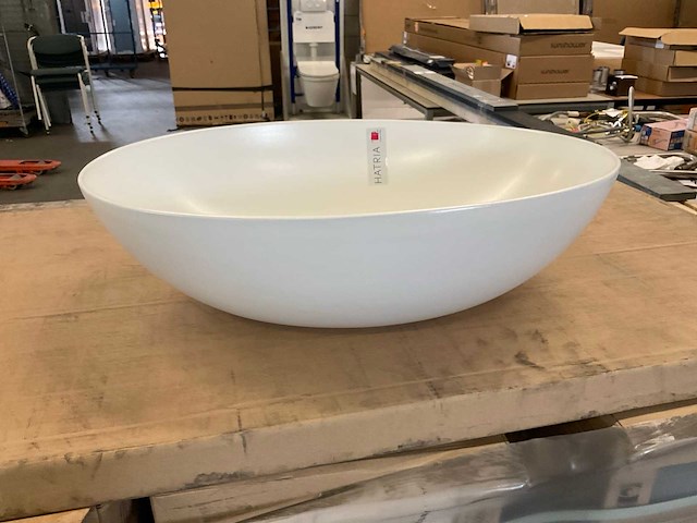 Hartria opzetwaskom ovaal 55x40 cm - afbeelding 3 van  3