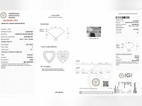 Hartvormige diamant 5.02 ct - afbeelding 3 van  4