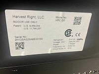 Harvest right hrc100 vriesdroger - afbeelding 8 van  8