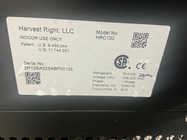 Harvest right hrc100 vriesdroger - afbeelding 8 van  8