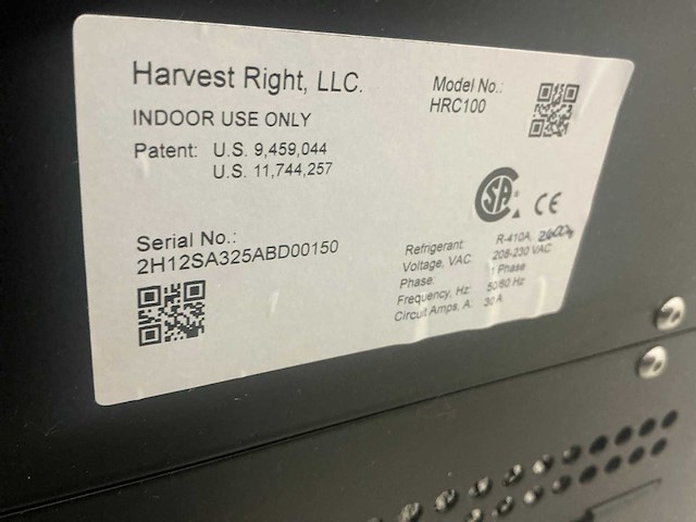 Harvest right hrc100 vriesdroger - afbeelding 8 van  8