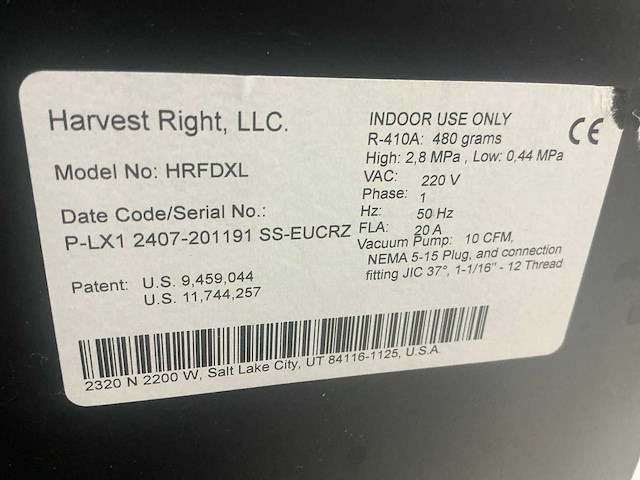 Harvest right hrfdxl vriesdroger - afbeelding 2 van  6