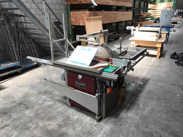 Harwi - 130 - formaatcirkelzaagmachine - afbeelding 1 van  14