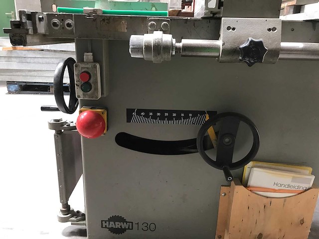 Harwi - 130 - formaatcirkelzaagmachine - afbeelding 12 van  14