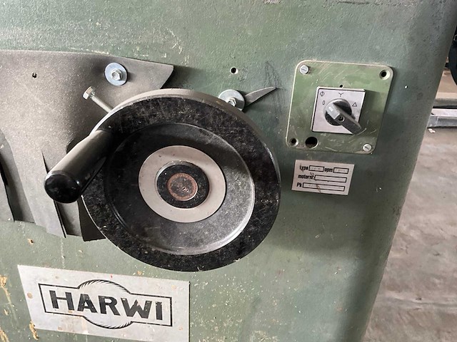 Harwi 125 s tafelcirkelzaagmachine - afbeelding 4 van  13