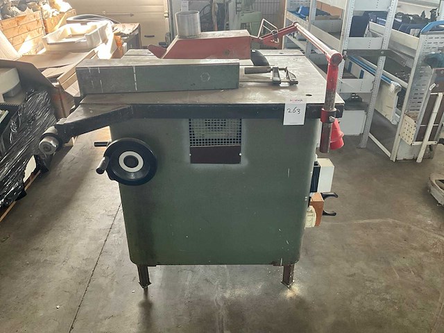 Harwi 125 s tafelcirkelzaagmachine - afbeelding 6 van  13