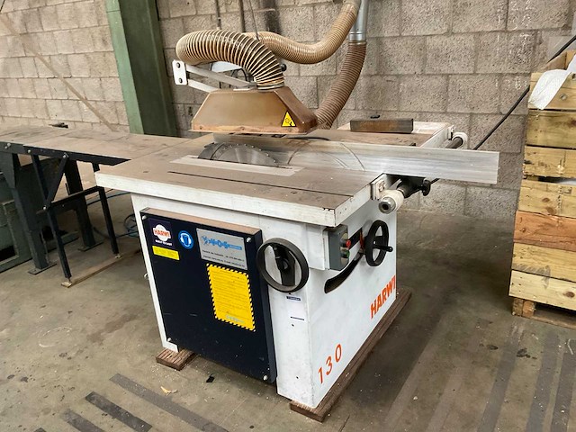 Harwi 130 tafelcirkelzaagmachine - afbeelding 1 van  9