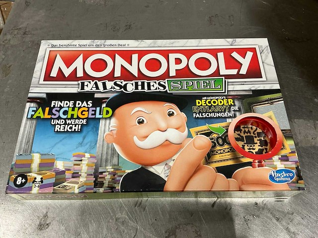 Hasbro monopoly vals spel educatief (19x) - afbeelding 1 van  4