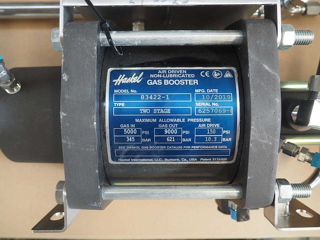 Haskel - two stage gas booster (2x) - afbeelding 2 van  5