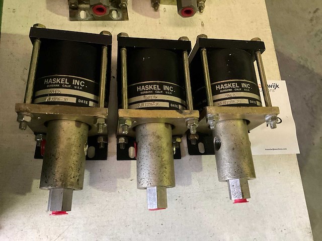 Haskel pneumatische vloeistofpomp (8x) - afbeelding 2 van  7