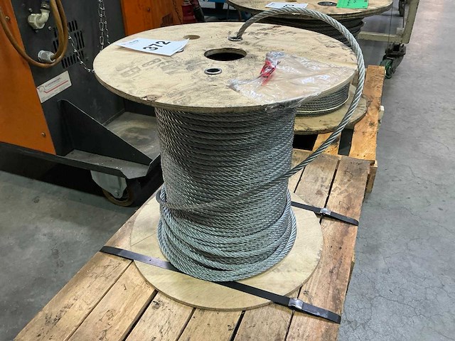 Haspel met staalkabel - afbeelding 4 van  4