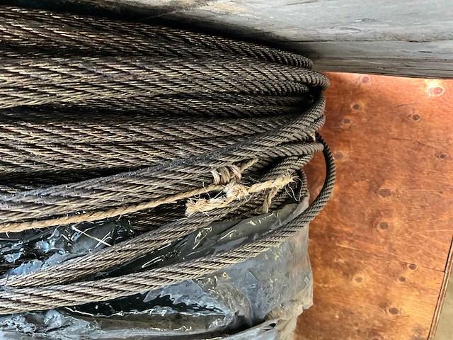 Haspel met staalkabel - afbeelding 3 van  5