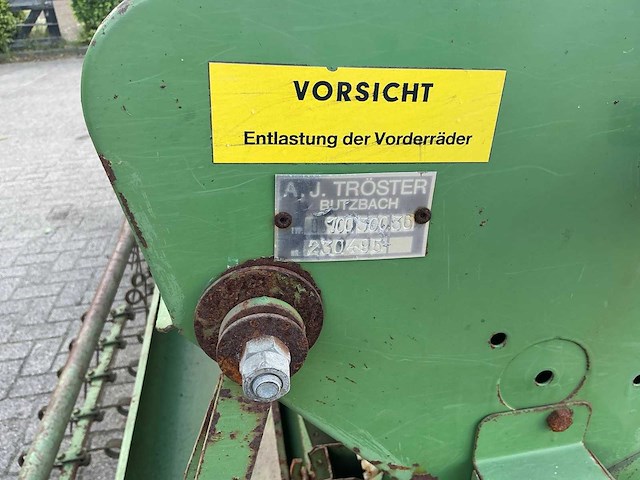 Hassia du100 hydraulische zaaimachine - afbeelding 9 van  17
