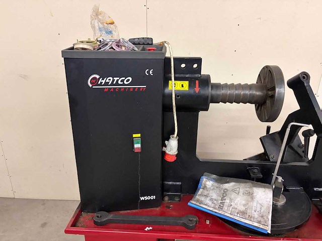 Hatco - 1999 - ws001 - velgenrichtmachine velg herstel - afbeelding 3 van  15