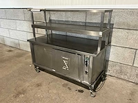 Hatco - mobiele warmhoudkast met warmtebrug