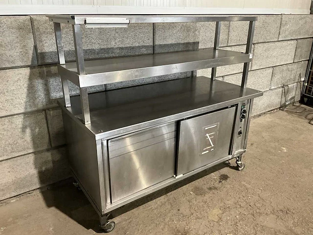 Hatco - mobiele warmhoudkast met warmtebrug - afbeelding 3 van  9