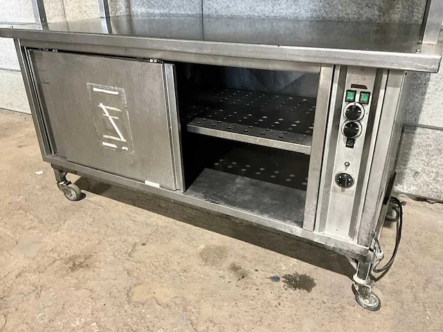 Hatco - mobiele warmhoudkast met warmtebrug - afbeelding 6 van  9