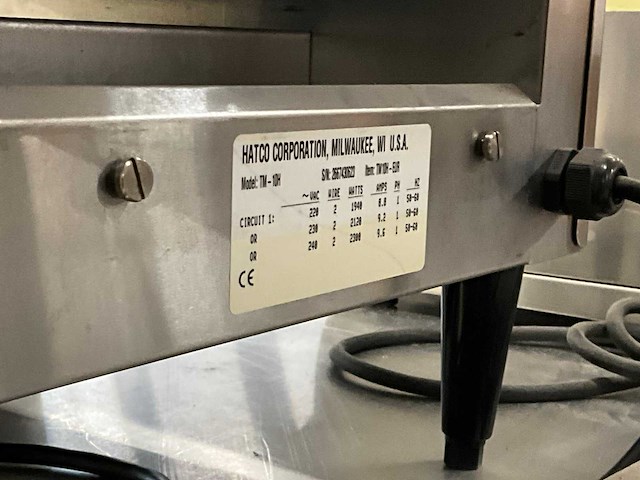 Hatco tm-10h doorlooptoaster - afbeelding 6 van  6