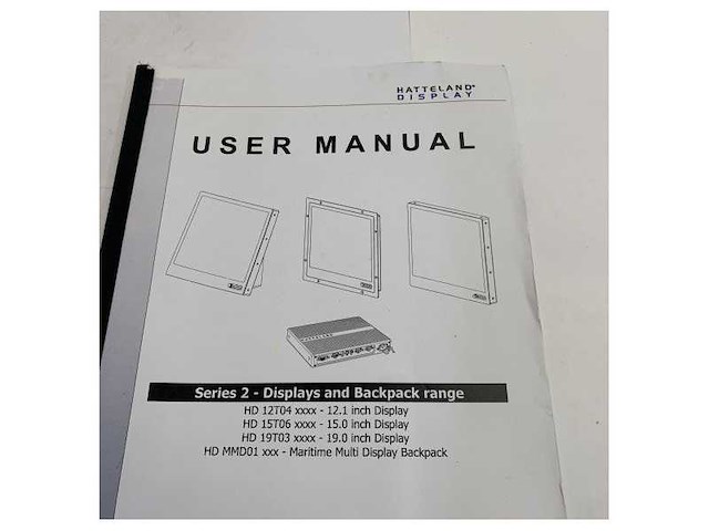 Hatteland hd 19t03 19 inch glass bridge tft display - afbeelding 7 van  8