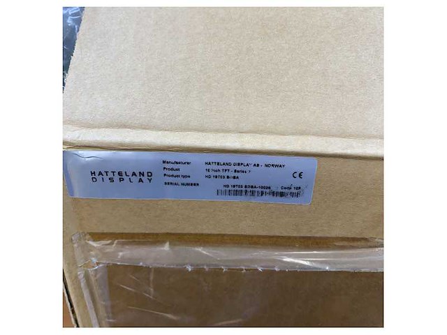Hatteland hd 19t03 19 inch glass bridge tft display - afbeelding 8 van  8