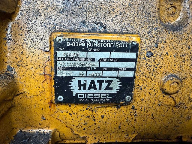 Hatz - 2m40h diesel - power generator - afbeelding 2 van  6