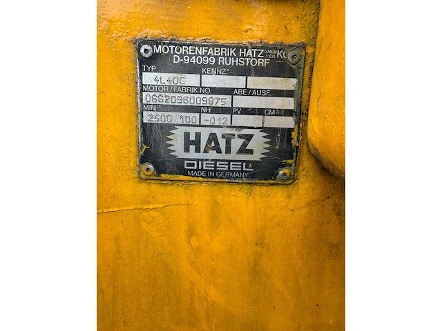 Hatz - 4l40c - houthakselaar - afbeelding 9 van  12
