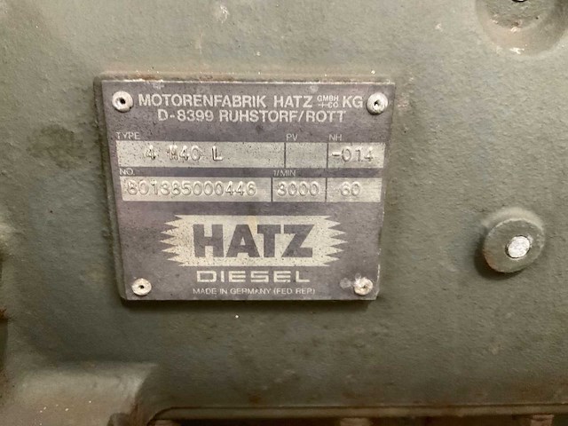 Hatz 4m40l dieselmotor - afbeelding 4 van  8