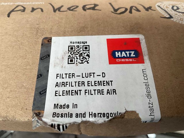Hatz airfilter element - afbeelding 3 van  3