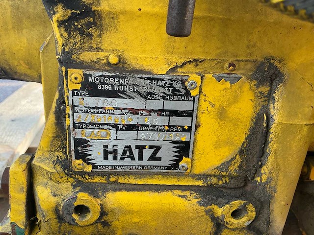 Hatz dieselmotoren (2x) - afbeelding 4 van  4