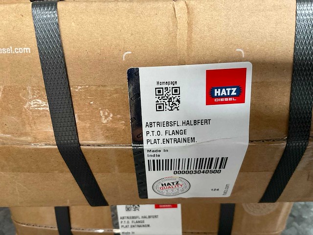 Hatz flens aandrijving (4x) - afbeelding 2 van  3