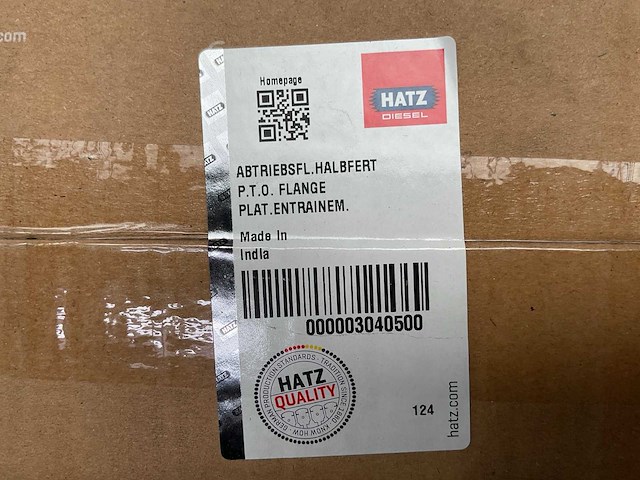 Hatz p.t.o. flange - afbeelding 4 van  4