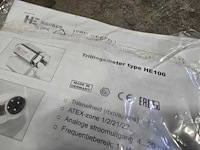 Hauber electronic - he 100 - trillingsmeter (2x) - afbeelding 3 van  3