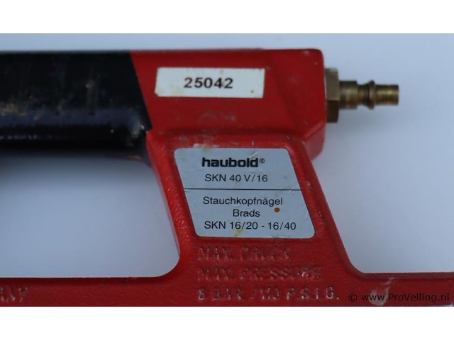 Haubold brads tacker skn 40 v/16 - afbeelding 3 van  5