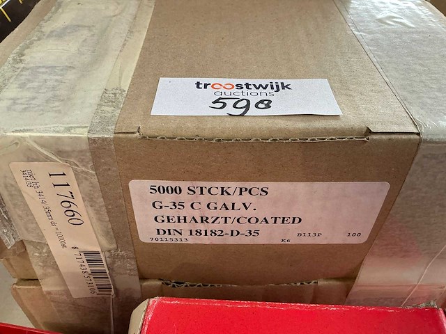 Haubold partij nieten en schroeven en nagels - afbeelding 3 van  5