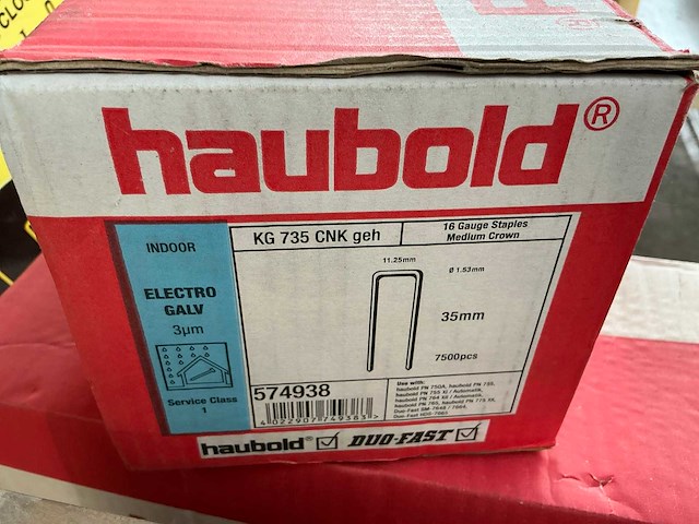 Haubold partij nieten en schroeven en nagels - afbeelding 4 van  5