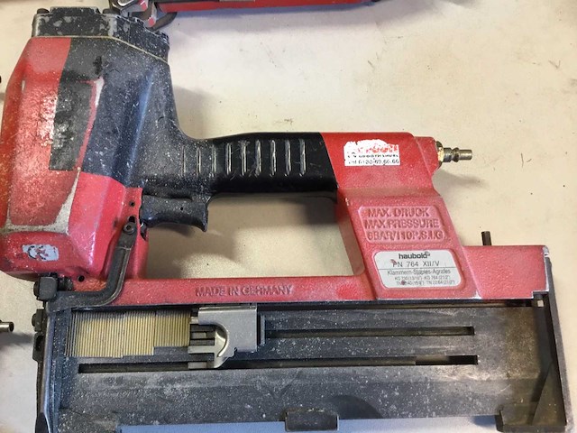 Haubold pn764 x11/v pneumatische tacker (5x) - afbeelding 4 van  11
